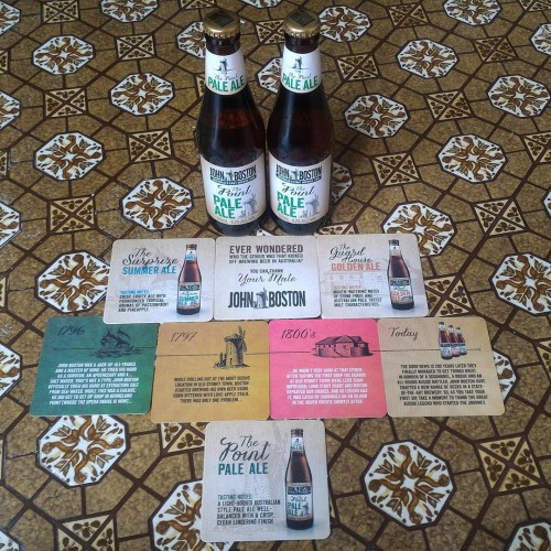 Just in time for #australiaday #unexpectedgenius of @johnbostonbeer #gifted