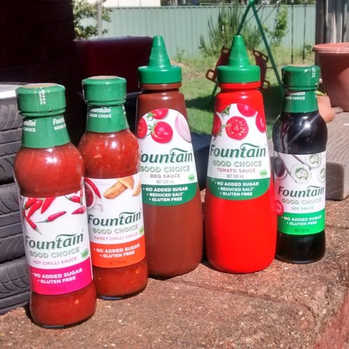"Good choices" Fountain sauce from @nuffnangau to try!