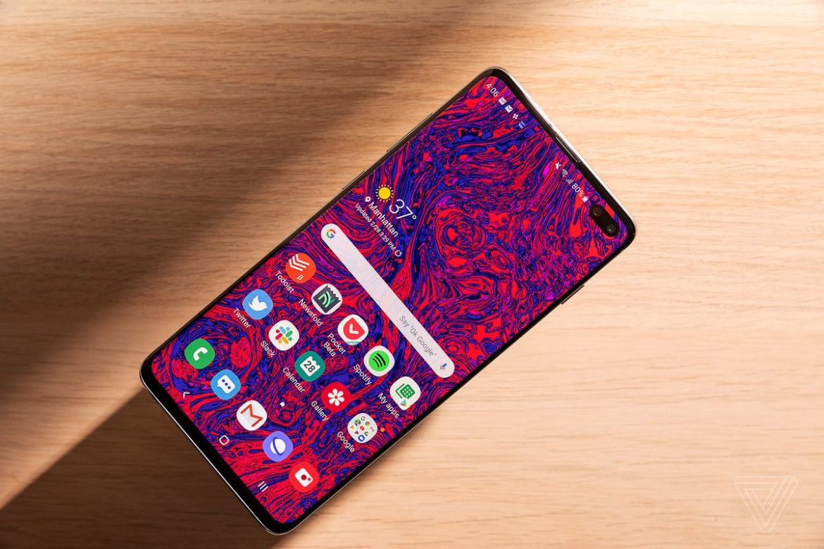 samsung s10 plus size