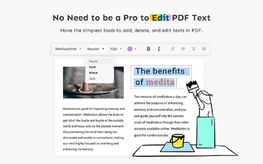 PDF editor