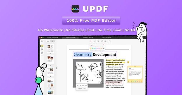 UPDF is the best free PDF editor tool