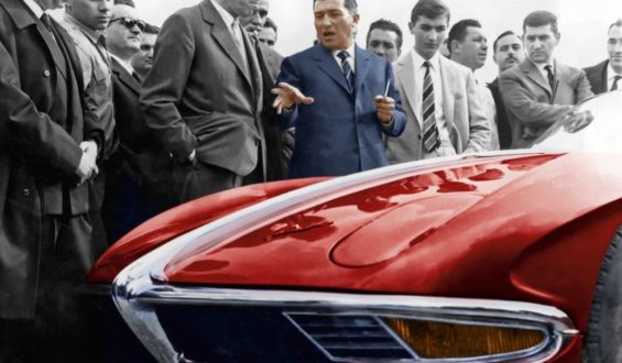 Which Entrepreneur made tractors before entering the Sports Car business
