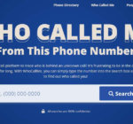 Top 5 Services to Find out Who Called Me From This Phone Number
