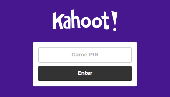 Kahoot Game Pin