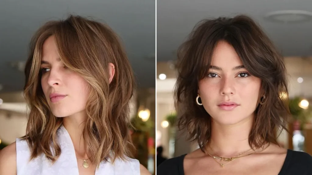 blunt bangs hairstyle idea