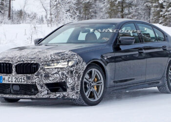 BMW M5 Facelift Spy Photos