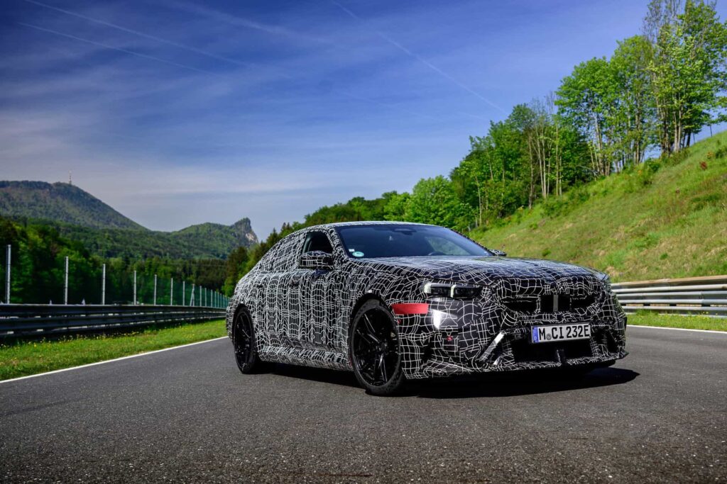 BMW M5 Facelift Spy Photos