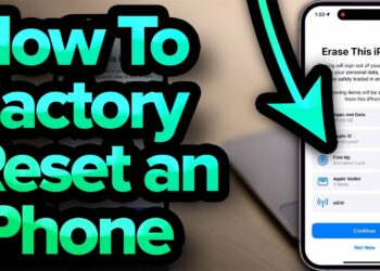 Factory Reset iPhone