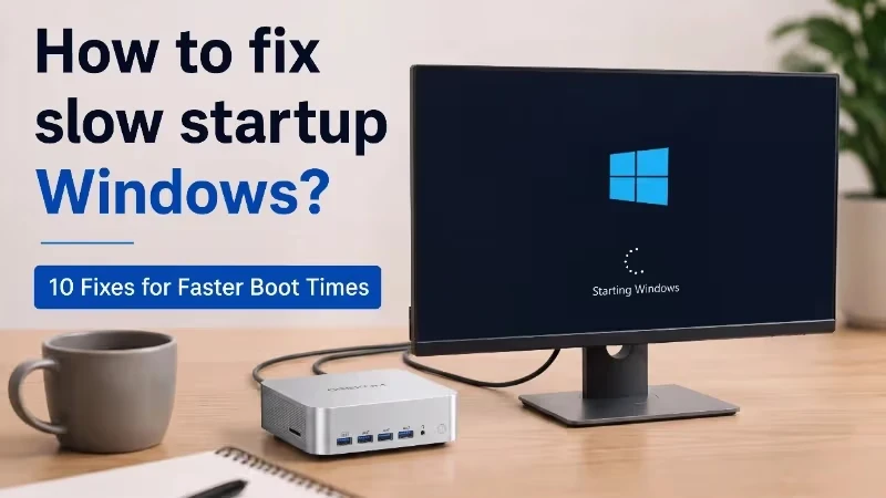 How to Fix Slow Startup in Windows With Practical Checks